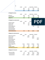 Budget de Trésorerie