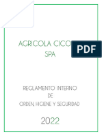 RIOHS - AGRICOLA CICONIA SPA (Versión Al 02-05-2022)