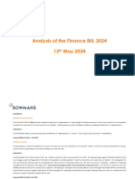 Analysis of Finance Bill 2024 13 May 2024 - 002