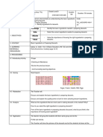 Lesson Plan Cookery 9