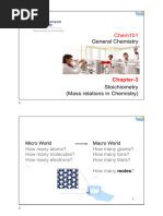 CHP 3 Summary General Chemistry The Essential Concepts 7th Edition