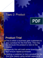 Topic 2 Product