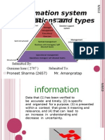 Types of Info Sys