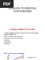 Analog To Digital Converters