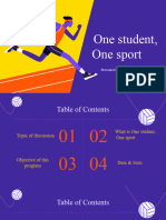 One Student One Sport (PPT Presentation)