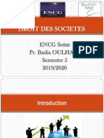 DROIT Des Societes - OULHADJ