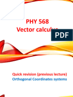 PHY568-Lect-6-vector Caluculus-1