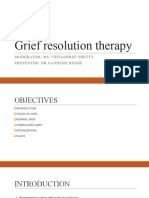 Grief Resolution Therapy