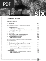 Understanding Research For Social Policy - Chapter 6