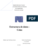 Estructura de Datos-Colas