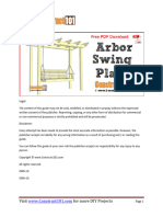 Arbor Swing Plans