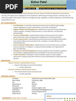 CV - Kishor Patel