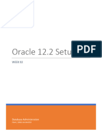 w02 Oracle Setup en