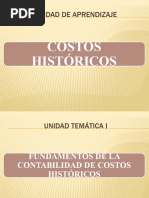 Presentación Costos Históricos