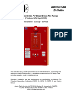 Operations-Instruction Fire Pump Controller For Diesel 2005