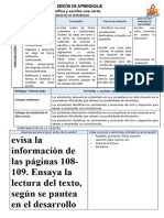 SESIÓN DE APRENDIZAJE COMUNICACION - LA CARTA 24 de Junio