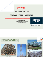 2nd Week - The Concept of Tensile Member A