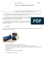 CR TP Coefficient D'échange Et Conduction