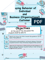 Buying Behavior of Individual and Business Organizational..