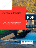 TEMA 9. Estudio de Viabilidad de Centrales Hidroeléctricas