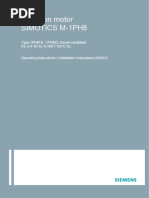 Induction Motor Simotics M-1Ph8