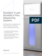 Novaseq X Series Specification Sheet M Us 00197