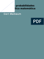 Teor A de Probabilidades y Estad Stica Matem Tica - Gert Maibaum