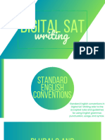 Digital SAT Writing Plurals and Possesives by SCD