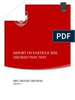 Report On Particle Size Distribution Test - Group2