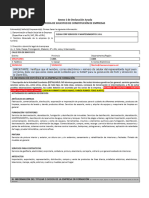 FICHA de CONSTITUCION DE La EMPRESA