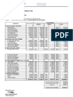 Aguada Structural Billing - Accomplishment Report