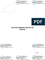 Plan Del Gobierno Digital - SENCICO 2021 - 2023