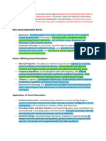 Noise Reduction Coefficient