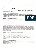 Et3491 Embedded Systems and Iot Design, Technical Publication, A