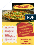 Paella Al Estilo de Castillón