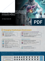 The Role of The Clinical Laboratory in Screening, Diagnosis and Monitoring of Diabetes Mellitus