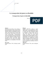 Lojo Tizon La Transgresión Del Género en Rachilde