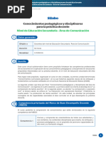 Silabo - Comunicación