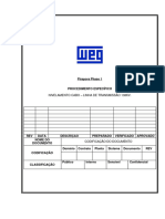 079-001-QUA-PC-034 - 0A Procedimento Lançamento e Nivelamento de Cabos LT 138KV