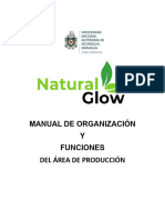 Manual de Organización Y Funciones Del Área de Producción