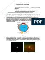 Fundoscopy Handout