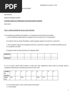 SD Multiplicacion y Division