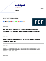 Health Daily News Healthmedicinet - 2024-06-20