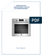 Engineering Report - Engineered Products - The Oven - Yr 11 Engineering Studies