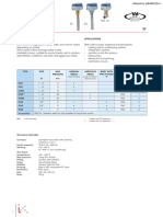 Liquid Flow Switches SF: (Body in Brass) (Body in Stainless Steel AISI 316L)