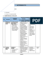 4° Grado - Actividad Del Dia 01 de Abril