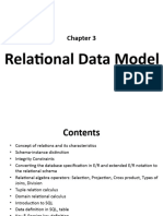 Chapter 3 - RELATIONAL DATA MODEL - Initial - Version1