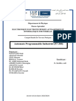 Automate Programmable Industriel (S7-300)