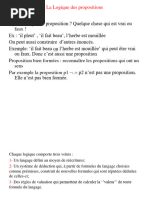 Logique Propositionnelle