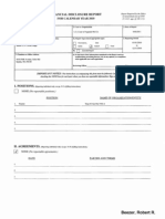 Robert R Beezer Financial Disclosure Report For 2010